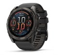 Умные часы Garmin Fenix 8 51mm AMOLED Sapphire Carbon Gray DLC Titanium With Black/Pebble Gray Silicone Band 010-02905-21 - фото 81853