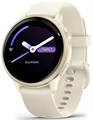 Умные часы Garmin Vivoactive 6 Lunar Gold with Bone Silicone Band 010-02985-01 - фото 81868