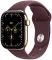 Умные часы Watch S12 42mm GPS + Cellular Radiant Gold Titanium Case with Burgundy Sport Band M/L (MJGK4) MJGK4 - фото 83082