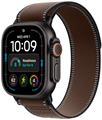 Умные часы Watch Ultra 4 49mm GPS + Cellular Black Titanium Case with Dark Umber Trail Loop S/M (MJCT4/MKAA4) MJCT4/MKAA4 - фото 83116