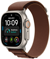 Умные часы Watch Ultra 4 49mm GPS + Cellular Natural Titanium Case with Burgundy Alpine Loop Small (MJCR4/MK7D4) MJCR4/MK7D4 - фото 83215