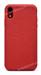 Чехол для iPhone Xr силиконовый, под кожу твердый, Mobest, красный (SL) - фото 8507