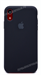 Чехол для iPhone Xr Silicone Case (Black), черный (OR) - фото 8544