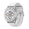 Умные часы Samsung Galaxy Watch 8 Classic 46mm LTE White with White Hybrid Band P-87222377 - фото 88842
