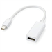 Адаптер кабель Mini DisplayPort to Mini DisplayPort (thunderbolt), белый (HQ) - фото 9847